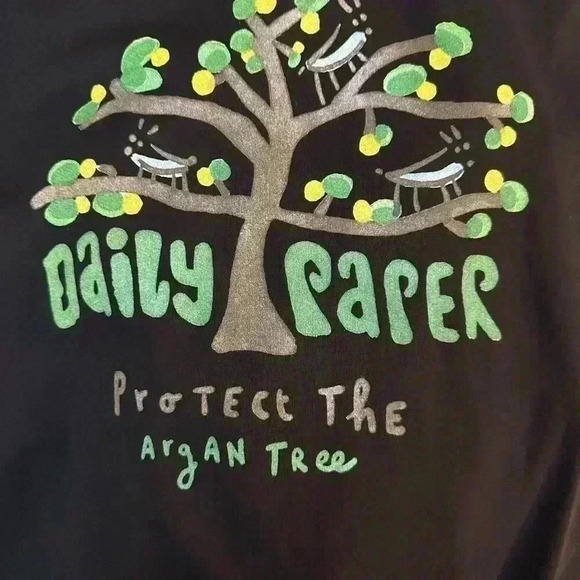 Daily Paper Pardali Short Sleeve Graphic T-Shirt size medium - Picture 4 of 6